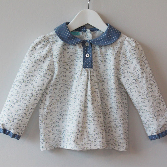 Túnica "Birdie blue"