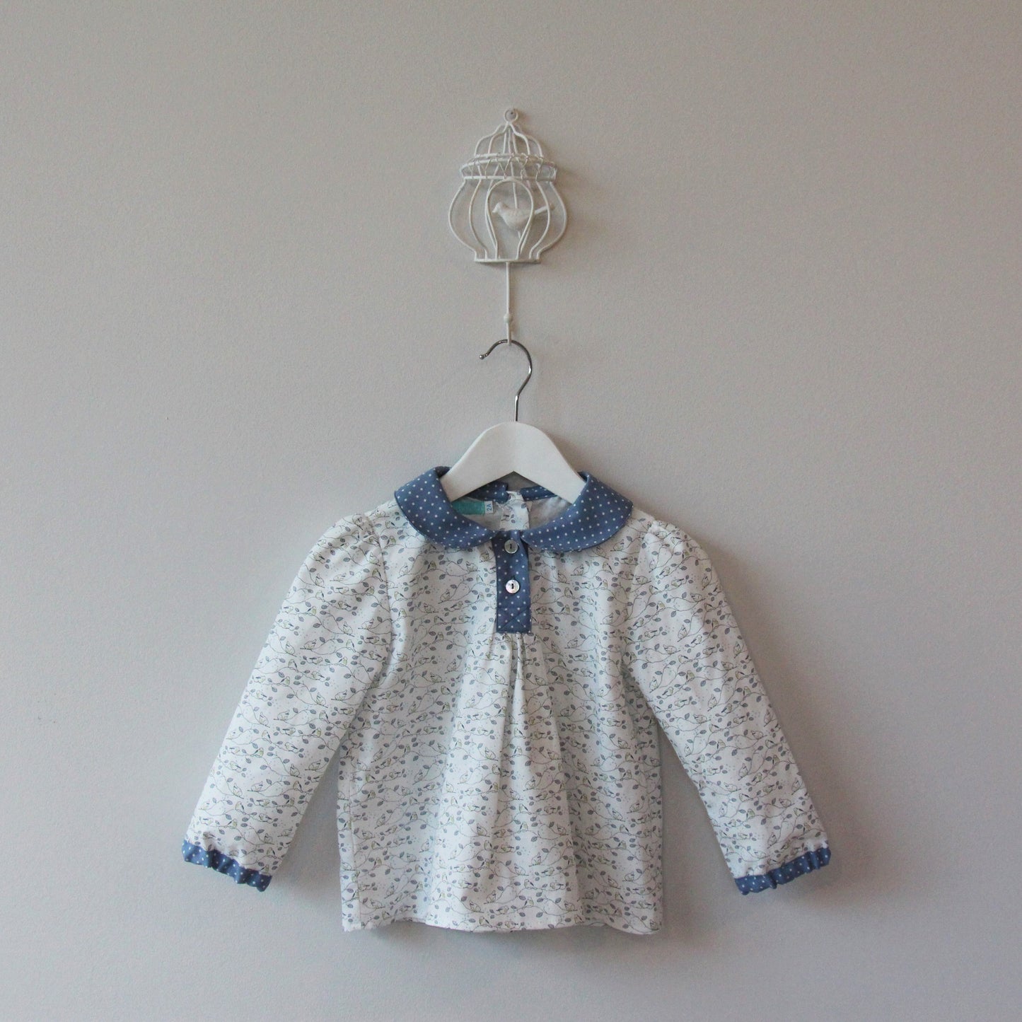 Túnica "Birdie blue"