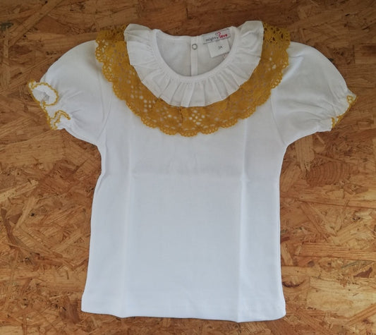 Camisola com gola
